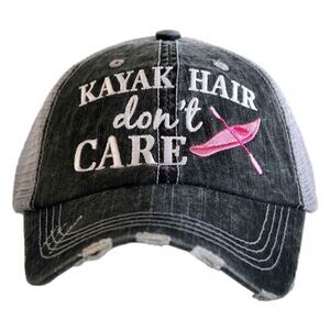 Katydid Kayak Hair Don’t Care Mesh Back Trucker Hat